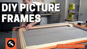 Build DIY Picture Frames from Osborne Moulding! - Builder