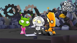 Shivers In Space Rob The Robot Robot Cartoons For Kids Moonbug Kids