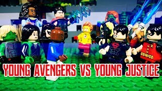 Lego Young Avengers vs Young Justice