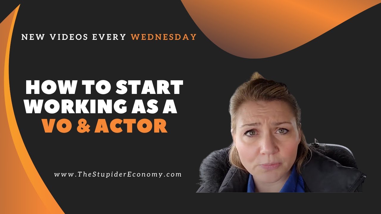 How to Get Work as a Professional Actor and Voice Artist - YouTube