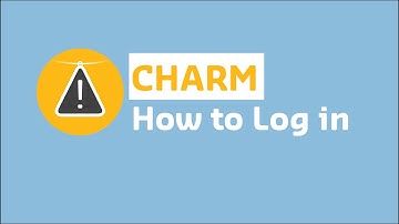 How to log in to CHARM