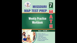 Missouri MAP 7th Grade Math Test Prep | Volume 1 Workbook | 2700+ Practice Questions