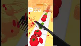 Perfect slices🍅🍒🍓 game🎮 #live #perfectslices #viral #shorts screenshot 5