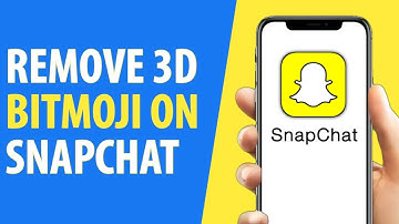 How to Remove 3d Bitmoji Snapchat 2025