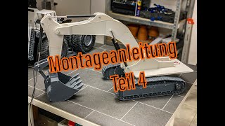 Modellbau Bagger Montageanleitung Teil 4
