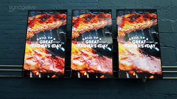 Samsung SSP Displays Portrait Synchronisation