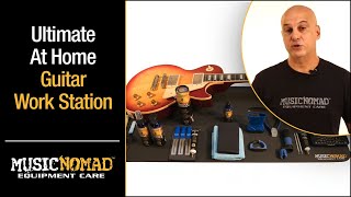 Ultimate At Home Guitar & Bass Work Station for Performing Cleaning, Setups & Repairs by MusicNomad