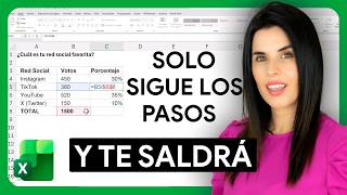 PORCENTAJES en Excel. Cálculo tanto por ciento ✅