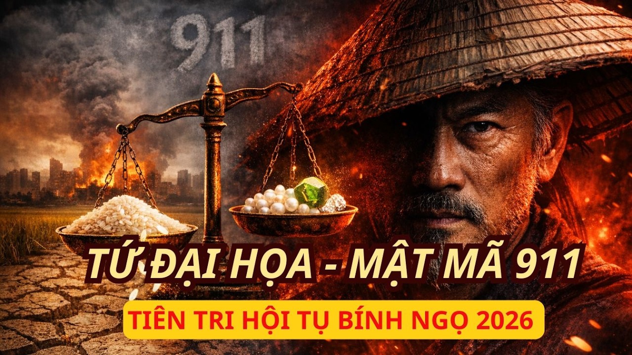 Xa Đao Nhân Tái Xuất: Lời Sấm “Gạo Đắt Hơn Châu Ngọc” & Mật Mã 911 Đang Kích Hoạt Điều Gì?