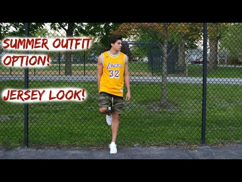 laker jersey outfit