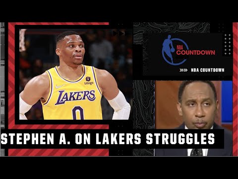 Stephen A. on the Lakers: They look like they quit! They don't give a damn! | NBA Countdown