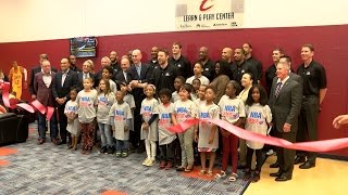 Cleveland Cavaliers help NBA Cares open new “Live, Learn and Play Center” at John Adams