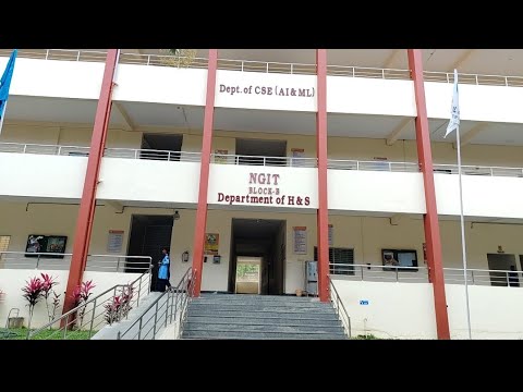 NGIT Vlog💫Neil Gogte Institute of Technology Campus Vibes #NGIT# ...