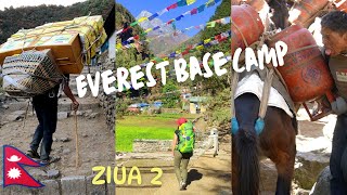 Ce Pericole Ne Pasc Pe Traseu? Everest Base Camp - Ziua 2 | Namche Bazar | Himalaya | Nepal