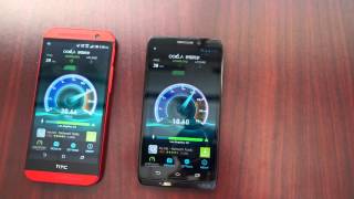 Verizon 4G LTE VS Verizon 4G XLTE network speed test