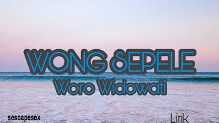 WONG SEPELE ~ WORO WIDOWATI (LIRIK LAGU)
