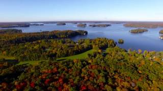 Canada Fall Colours - Huckleberry Rock Lookout - 4k