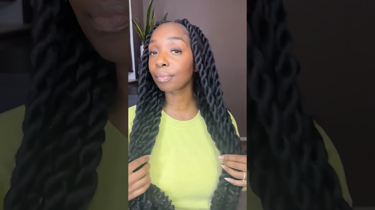 Jumbo Twist tutorial. Quick and easy 👌🏿 