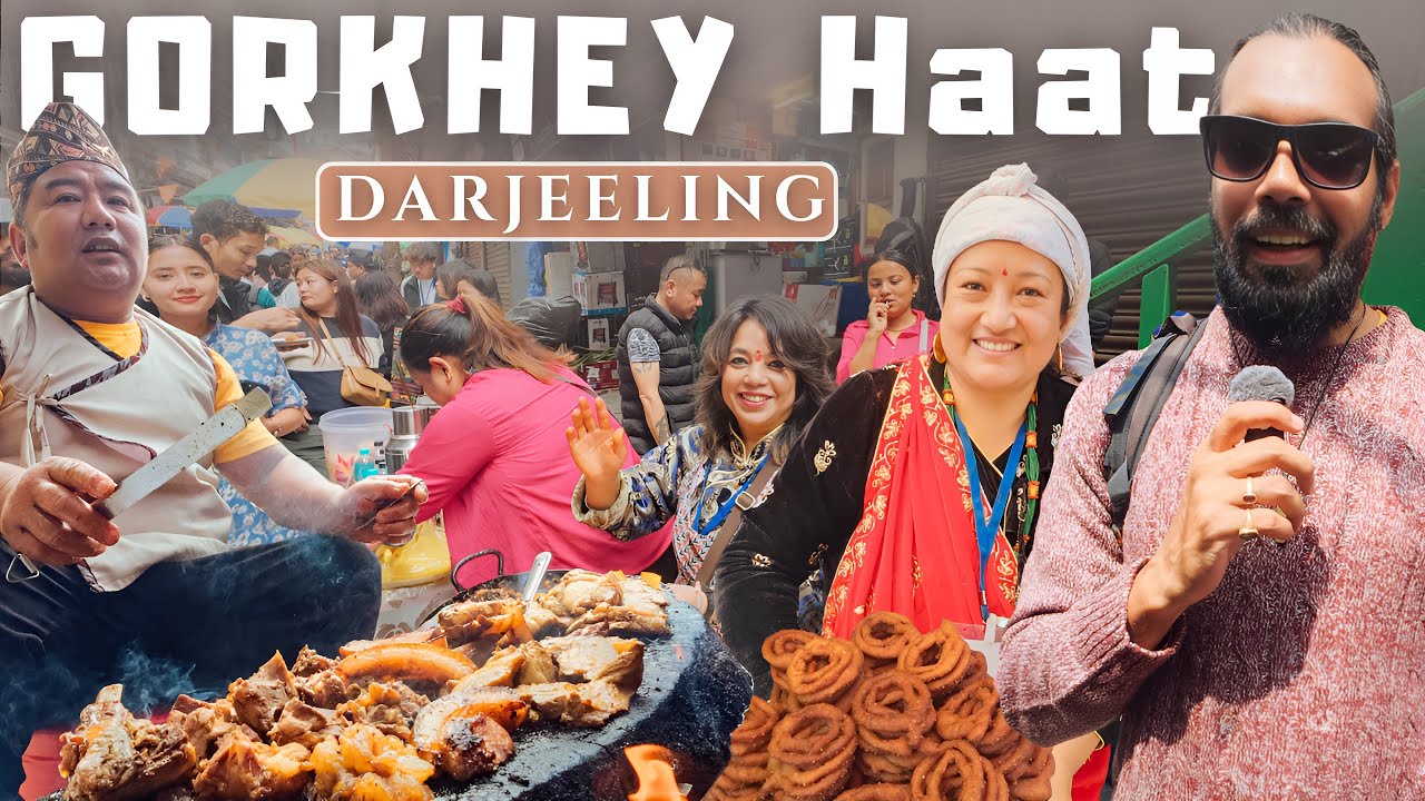 Darjeeling Gorkhey Haat 🔥 | Unique Street Food of Darjeeling | Famous Thursday Market In Darjeeling
