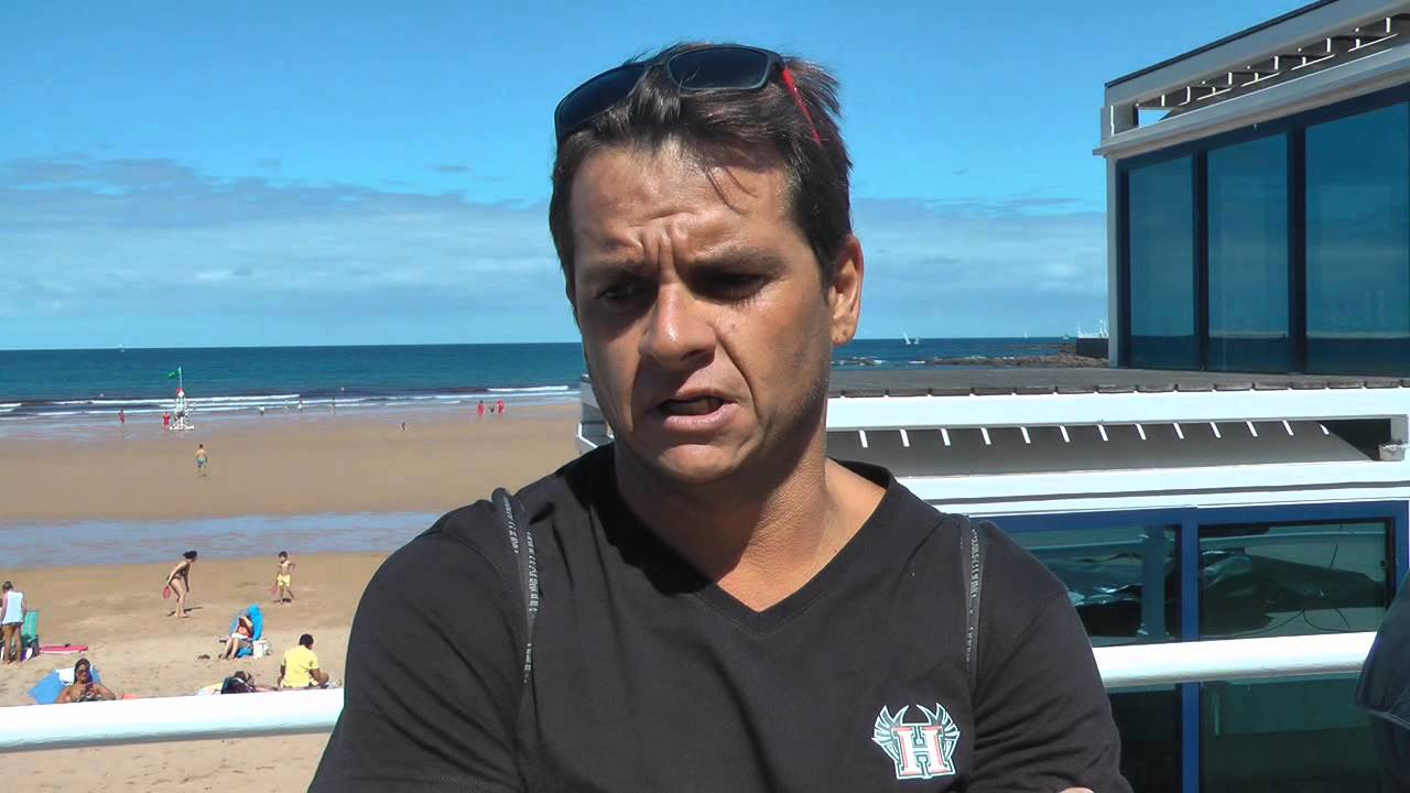 Nº 22 Oscar Carnero Travesía a nado Serín San Lorenzo Gijón 4,5 km Asturias España