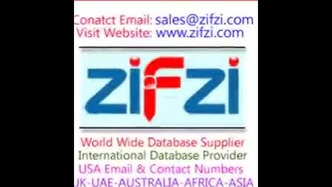 Buy Mailing Lists International & Sales bulkEmail Leads databases-z3