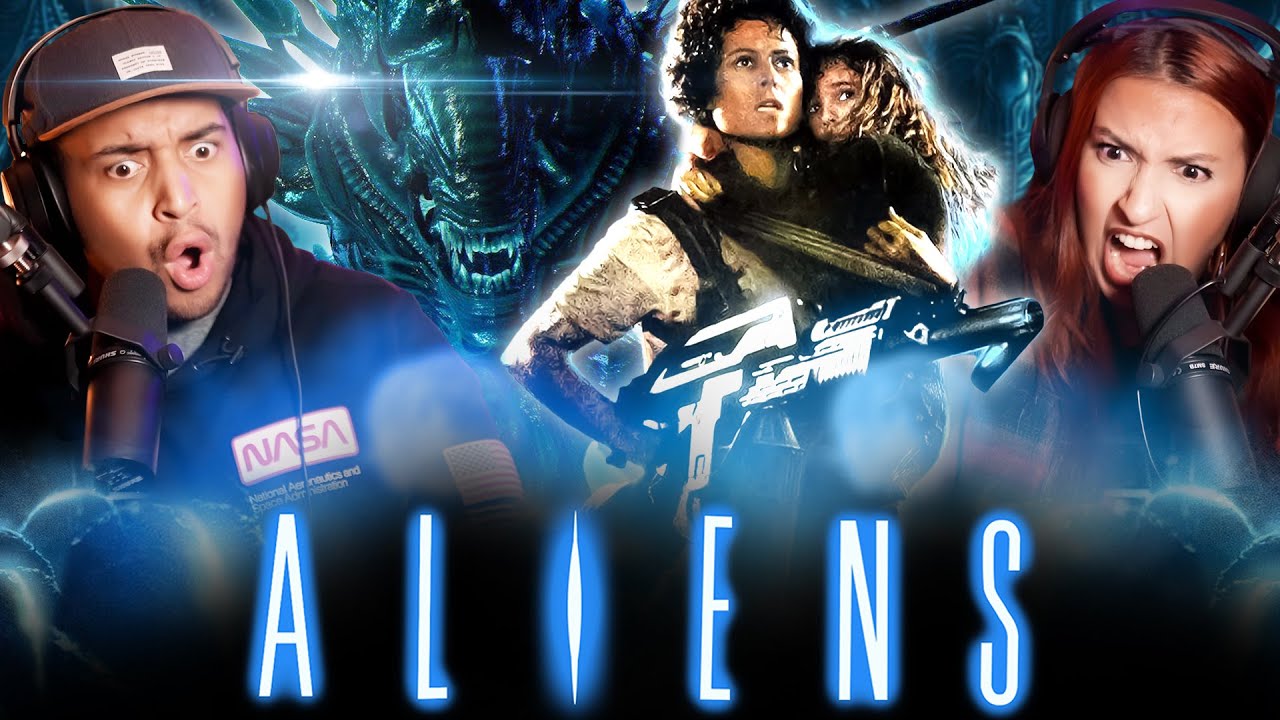 ALIENS (1986) MOVIE REACTION - THIS IS HOW YOU DO A SEQUEL! - Go IT