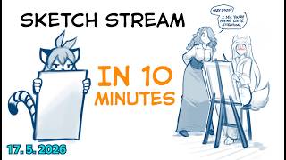 Twokinds - Sketch stream 17. 5. 2026 in 10 minutes