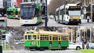 Melbourne Tram Classes as of January 2021