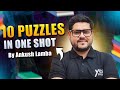 10 best puzzles in one shot   rrb po  clerk 2024  bank exam  ankush lamba  banking chronicle