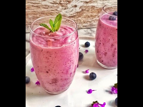 keto-breakfast-recipes---keto-blueberry-smoothie