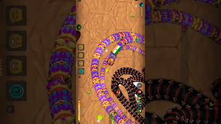 little big snake worm zone io challenging the big snake 🐍 subscribe to my channel #vikasgaminghub