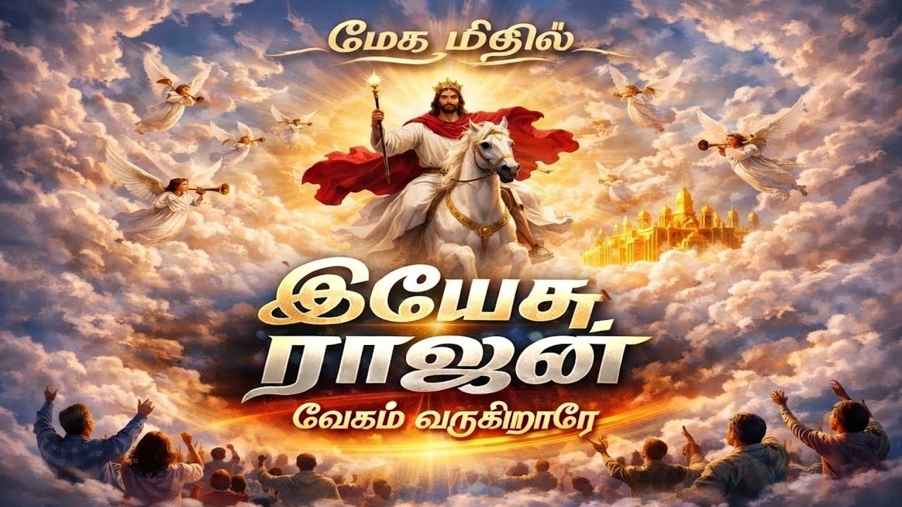 மேகமீதில் இயேசு ராஜன் வேகம்வருகிறாரே | Tamil Christian Song | Tamil Gospel Song I