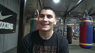 VERGIL ORTIZ JR  SMILES WHEN ASKED ABOUT TERENCE CRAWFORD "THAT FIGHT CAN STILL HAPPEN"