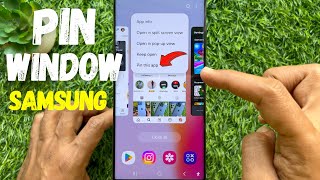 How to Pin an app to your phone screen on Samsung Galaxy Smartphone || Pin Windows Samsung