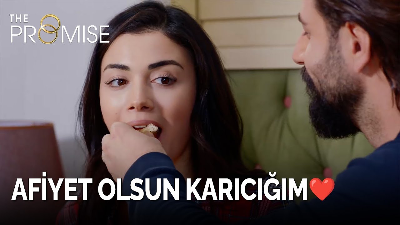 Emir, karısını elleriyle besliyor | Yemin 166. Bölüm