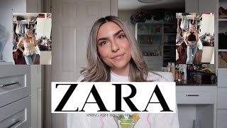 ZARA SPRING 2024 TRYON HAUL | CLASSY CLOTHES FOR SPRING CLOTHING HAUL | PAIGE'S PICK