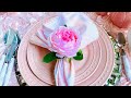 Happy Heavenly Birthday Mom!  Birthday Tablescape!