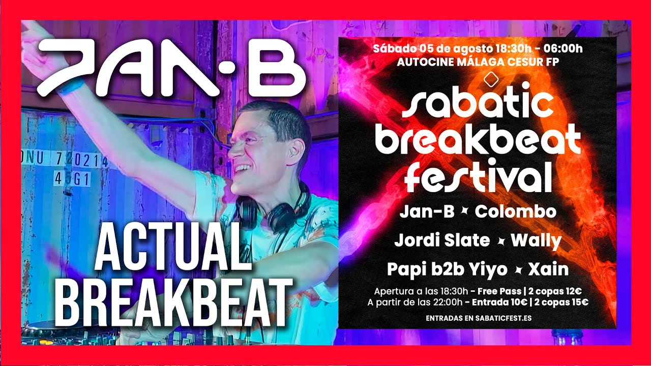 🎧 🔊 Jan-B @ 💥 💥 Sabåtic Breakbeat Festival 💥 💥 - YouTube