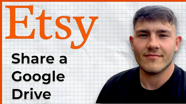 HOW TO SHARE A GOOGLE DRIVE FOLDER & LINK TO A PDF  - SELL ON ETSY (2025 Guide)