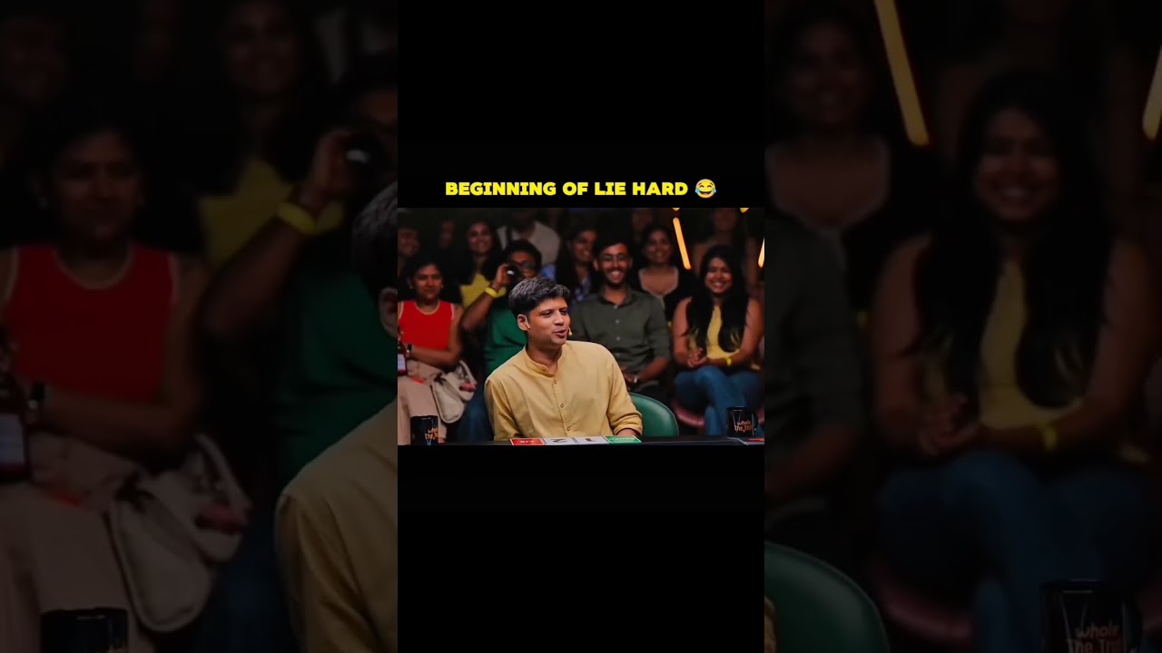 The Whole Truth - LIE HARD🔥#comedyshow #funny