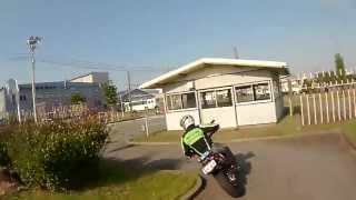 20131014 ライムグリーン安全運転教室ＩＮ群馬県自動車教習所 Dトラッカー　バリオス