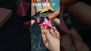 origami easy star 🌟 #diy #music #origami #phonkmusic #art