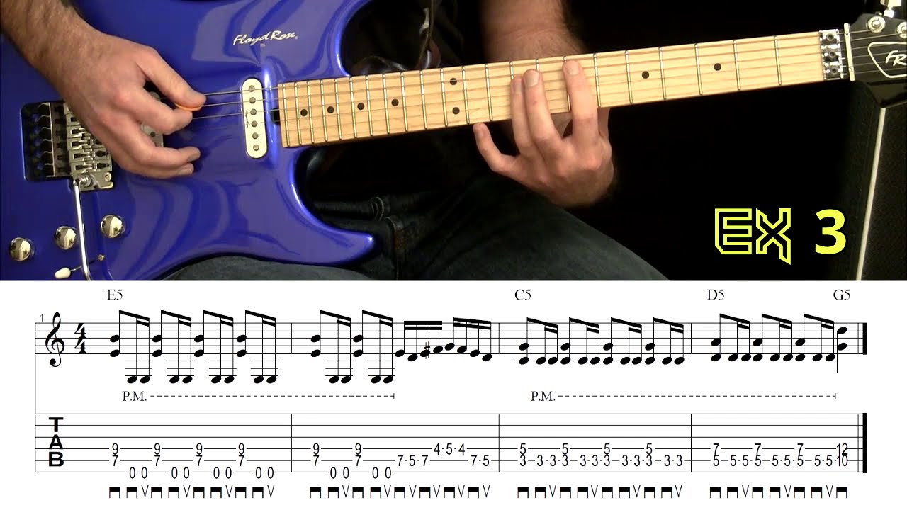IRON MAIDEN - FULL Rhythm Guitar Lesson + TABS