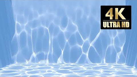 Background Video - Caustic Pool Swimmingpool - DJ - VJ Loops - Motion Design - 4K - UHD