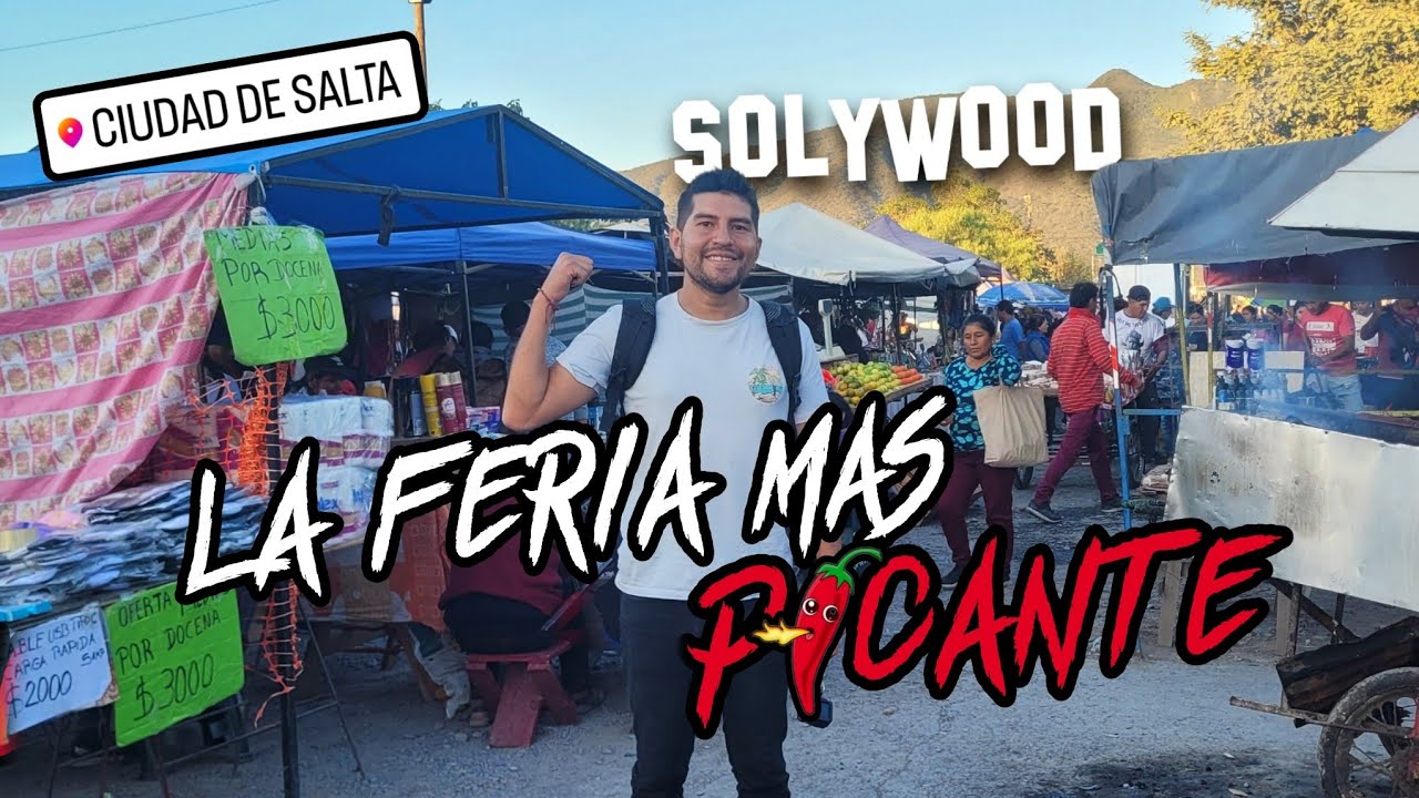FERIA DE SOLIDARIDAD: LA + GRANDE Y PICANTE DE SALTA 🛑 ENTRE OFERTONES Y LA INSEGURIDAD, HAY DE TODO