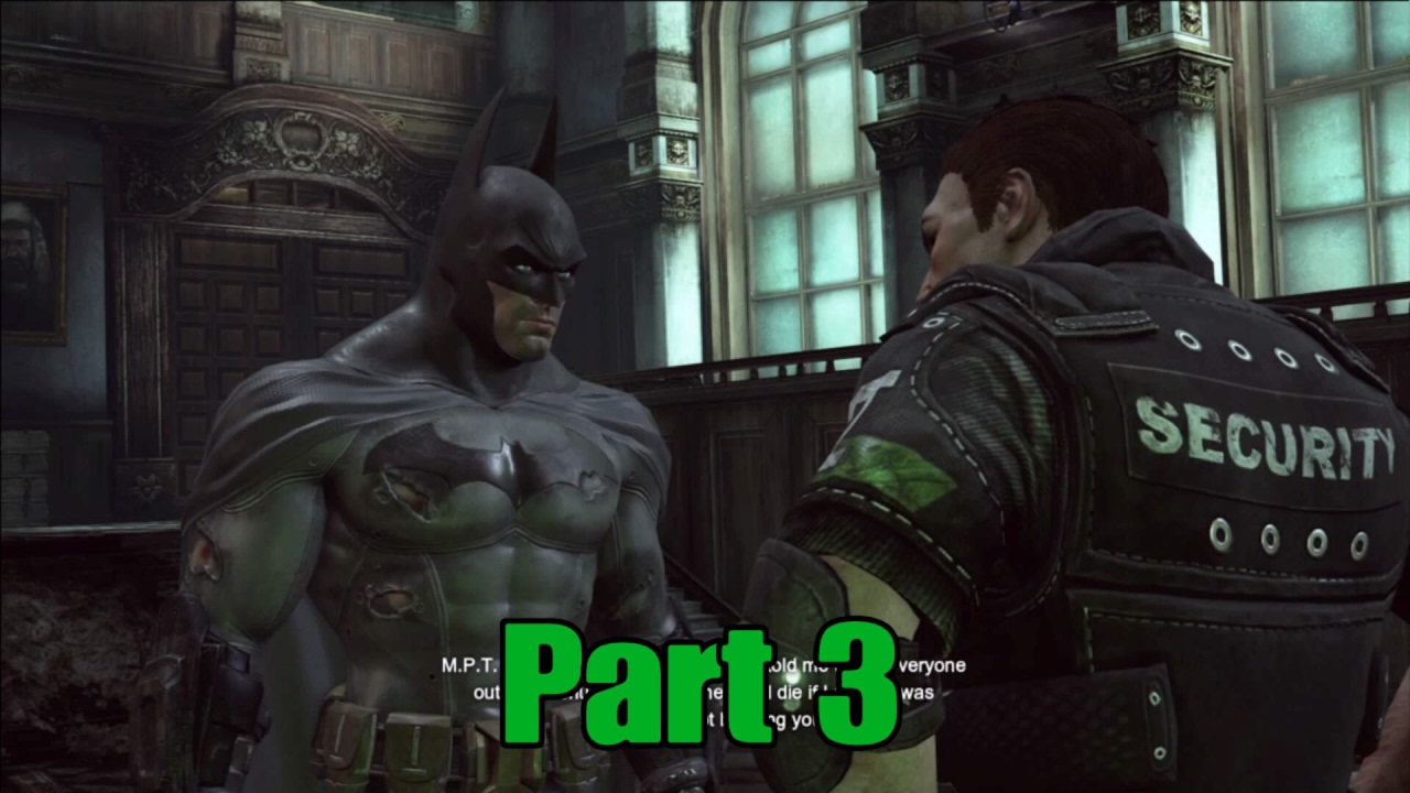 Batman: Return to Arkham City Walkthrough-Part 3-Riddler Returns - YouTube