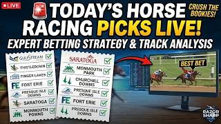 🚨LIVE HORSE RACING: Gulfstream Park, Thistledown, Finger Lakes & more en vivo