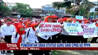 Guru Tak Masuk Kategori CPNS, Sejumlah Guru Honorer Protes - iNews Sore 05/01