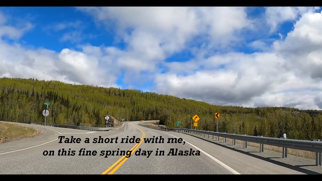 Video Footage - The Glenn Highway - A Fine Spring Day In Alaska, 2024 ...