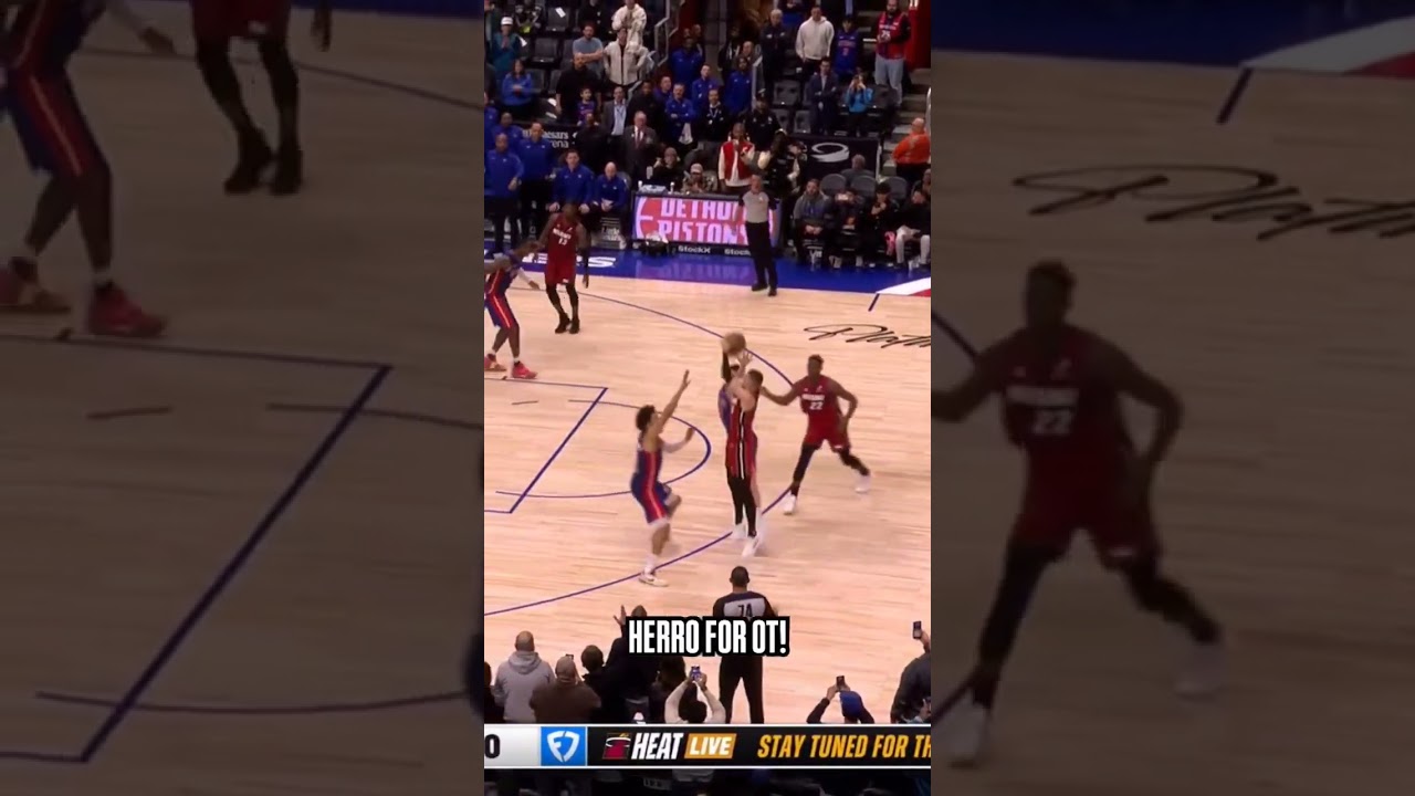 ...@nolimitherro forces OT in Detroit with the triple! 💦